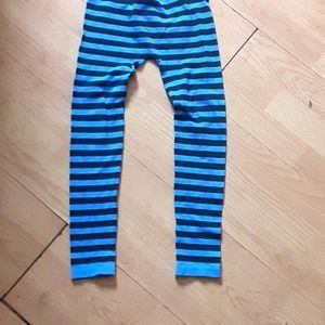 Girls striped leggings